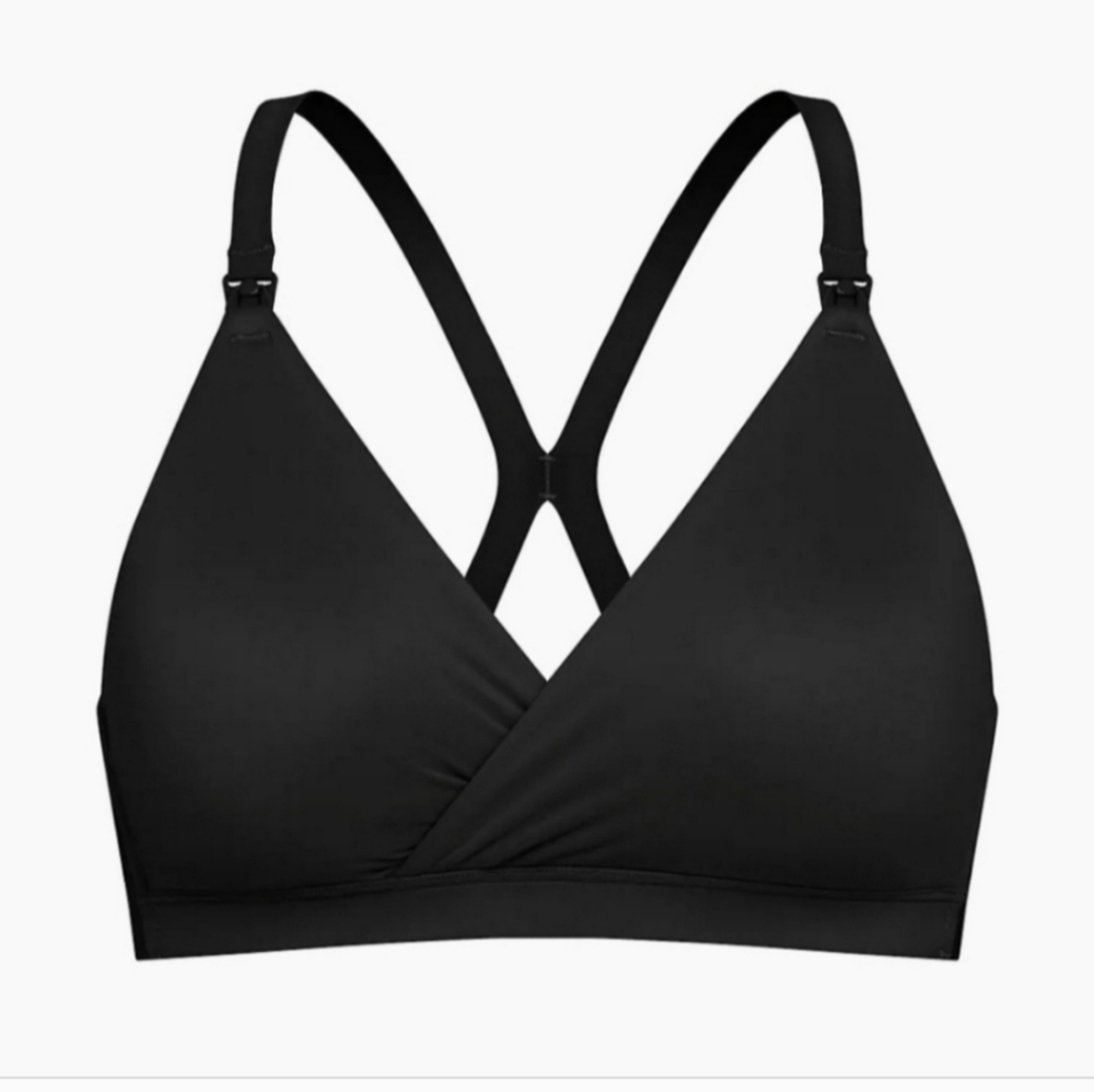 Spanx black brallelujah nursing bra size Xlarge mama nursing bra - Picture 2 of 16